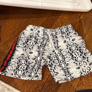 Stella Cove Snakeskin Gucci Stripe Bathing Suit